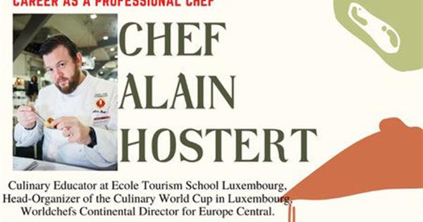21st Tourism Week Chef Alain Hostert SeminarAnnouncement