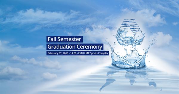 2015-2016 Fall Semester Graduation Ceremony
