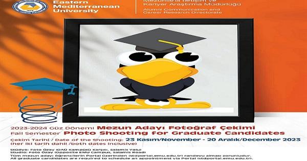 2023-2024 Güz Dönemi Fotoğraf Çekimi