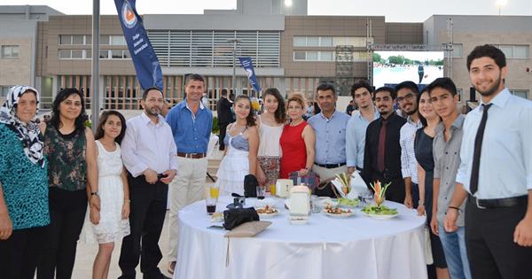 EMU Organised a Reception for the 2014-2015 Academic Year Spring Semester Graduates and Their Families